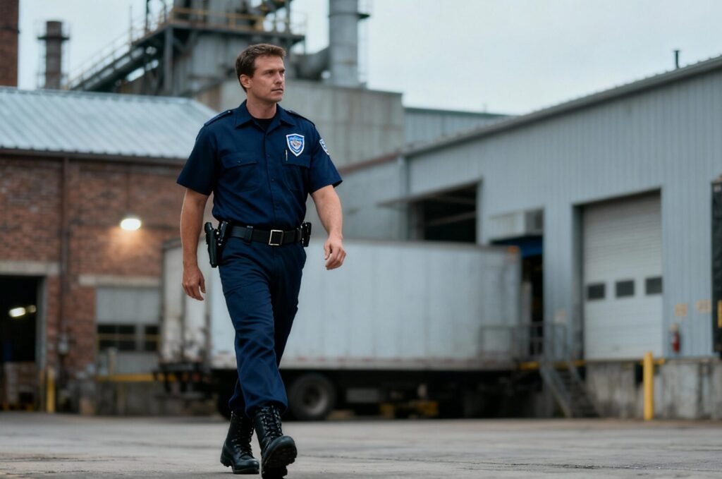 Industrial security guards in Dallas